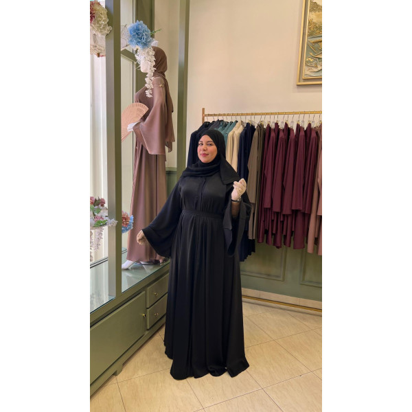 Abaya Tayma noire