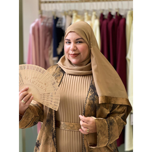 Abaya Insaf beige