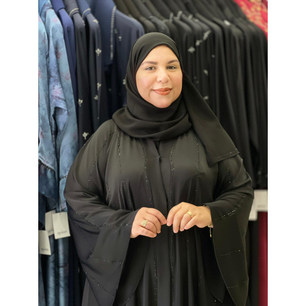 Abaya Malia noire