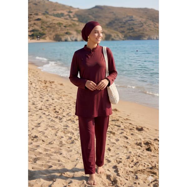 Burkini Kenza bordeau TU